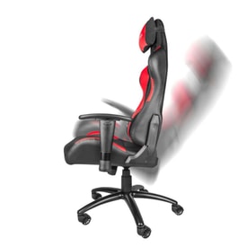Silla gaming Genesis negra y roja miniatura 7