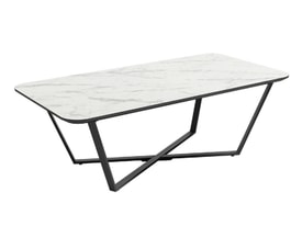 Mesa de centro Egeo Carrara y Negro