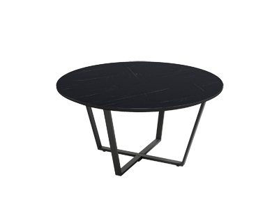Mesa de centro Egeo Ø80 Marquina