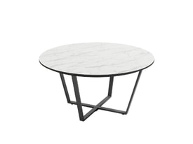 Mesa EGEO Ø80 carrara