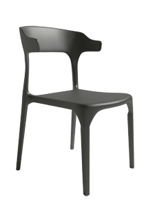 Silla PISA grafito