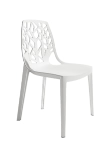 Silla Praga blanca