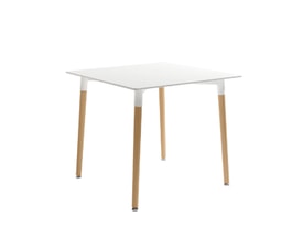 Mesa CARIBE 80 x 80 blanca