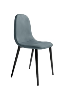 Silla Oporto plomo