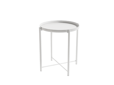 Mesa auxiliar ANTARTIC blanco