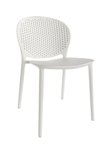 Silla BOGOTÁ blanca (Pack de 4)