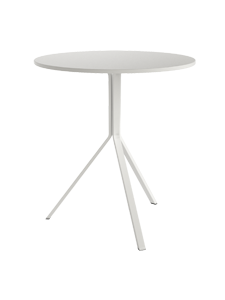 Mesa Jónico redonda blanca