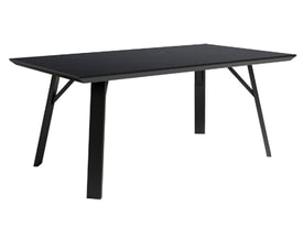 Mesa de comedor Baltic negro Marquina