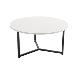 Mesa PACÍFICO Ø80 soul blanco