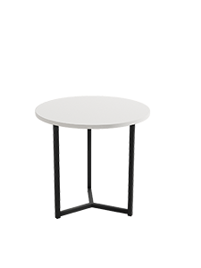 Mesa PACÍFICO Ø50 soul blanco