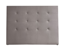 CABECERO MATRIMONIO 160CM MOD.LIAM TAP.PU GRIS