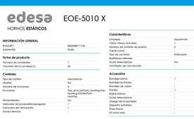 HORNO EOE-5010 X ELECTRO. STOCK miniatura 5