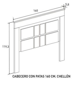 Dormitorio Matrimonio Chellen Ambiente 02 Color Cañon miniatura 2
