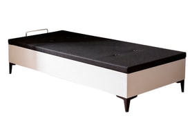Canape 105X190 T/3d Negra Rumbera Rumbero Blanco