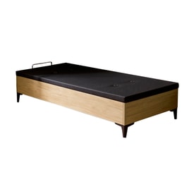 Canape 105X190 T/3d Negra Rumbera Rumbero Roble Aurora