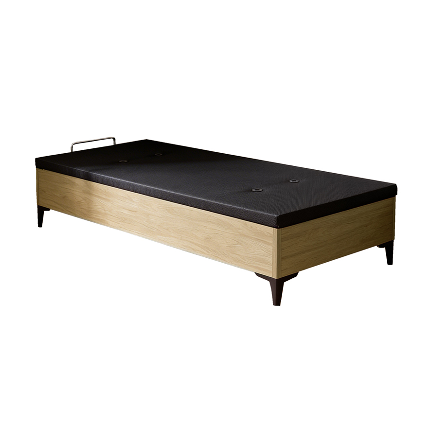 Canape 105X190 T/3d Negra Rumbera Rumbero Roble Aurora