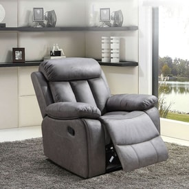 SOFA 1P RELAX TAP.JADE MOD.MADRID 2 MARENGO