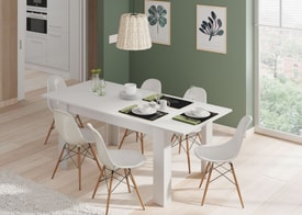 PRACTICO Mesa de comedor 90x140-190 EXTENSIBLE miniatura 1