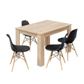 PRACTICO Mesa de comedor 90x140-190 EXTENSIBLE miniatura 2