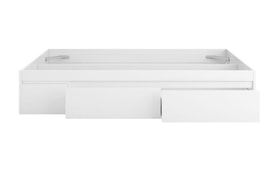 Cama 150 con 4 cajones Blanco Artik miniatura 3