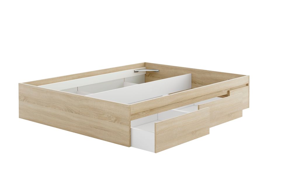 Cama 150 con 4 cajones Kendra