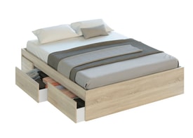 Cama 150 con 4 cajones Kendra miniatura 2
