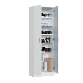 Armario multiusos 2 puertas con estantes miniatura 2