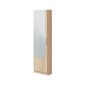 GUSTO Zapatero 1puerta + espejo (6 alturas-12varillas)