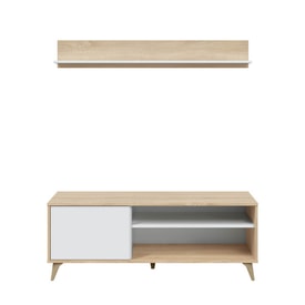 KIKUA PLUS Mueble TV + estante miniatura 3