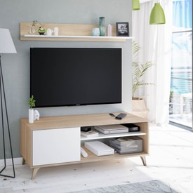 KIKUA PLUS Mueble TV + estante miniatura 4