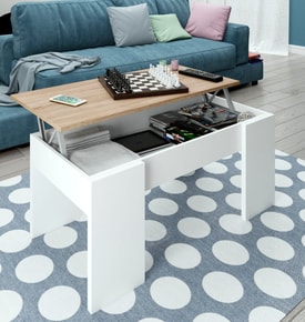 Mesa centro elevable Flow