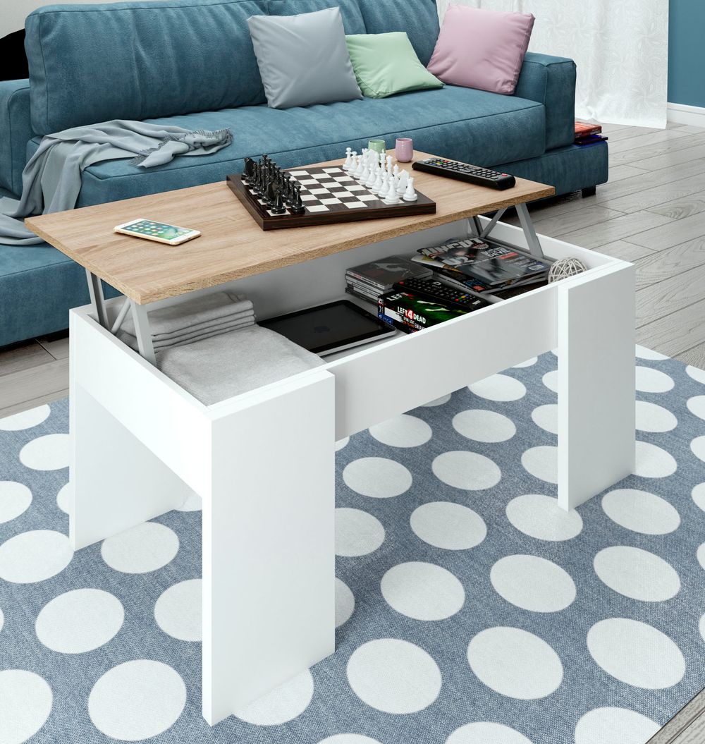 Mesa centro elevable Flow