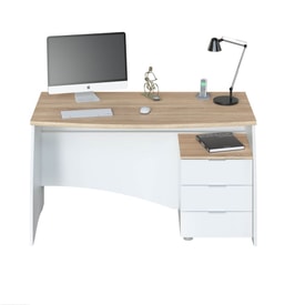 Mesa despacho ARGON con buc miniatura 6