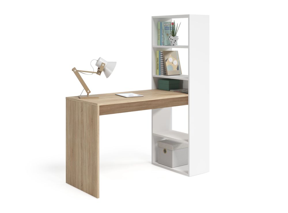 Mesa escritorio DUPLO con estantería