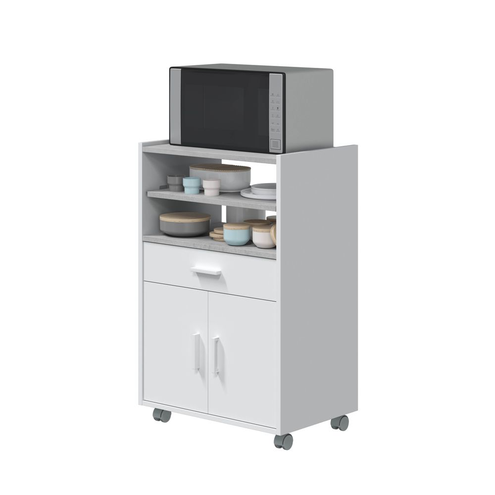 CHEFF Mueble microondas 1c+2p