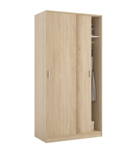 Armario 2 puertas correderas MAX019F miniatura 2