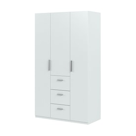 Armario 3 puertas y 3 cajones Ward