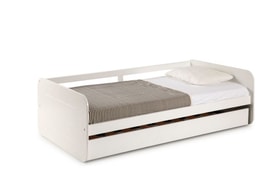 CAMA NIDO REDONA 90CM BLANCO C/SMA miniatura 12