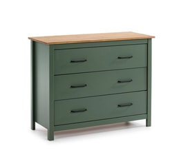 COMODA MIRANDA 3C VERDE 5615/CERA