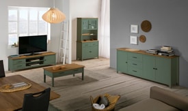 BUFFET MIRANDA 2PCR2P2C VERDE 5615/CERA miniatura 2