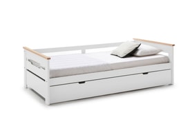 CAMA NIDO ELISA-3 90CM BLANCO/CERA BLANCA C/SMA miniatura 1