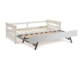 CAMA NIDO ELISA-3 90CM BLANCO/CERA BLANCA C/SMA miniatura 17