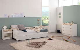 CAMA NIDO ELISA-3 90CM BLANCO/CERA BLANCA C/SMA miniatura 5