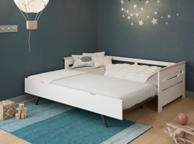 CAMA NIDO ELISA-3 90CM BLANCO/CERA BLANCA C/SMA miniatura 9