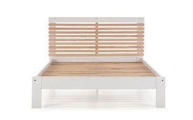 CAMA VECTRA 140X190 BLANCO/CERA BLANCA C/SM miniatura 6