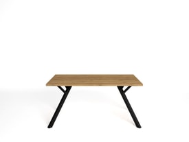 MESA RECT. PAOLA 160X90 NATURAL miniatura 6