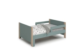 CAMA EVOLUTIVA WILLI 90X140+90X50 VERDE PETROL/CER miniatura 10