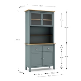 BUFFET MISTI 2PCR2P2C VERDE KAKI 444C/ROBLE miniatura 3
