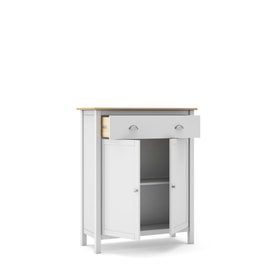 MUEBLE AUX. MISTI 2P1C BLANCO/ROBLE miniatura 7