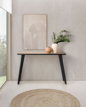 CONSOLA SINDI ME 120X40 NATURAL/CANTO BOCAMINA miniatura 2